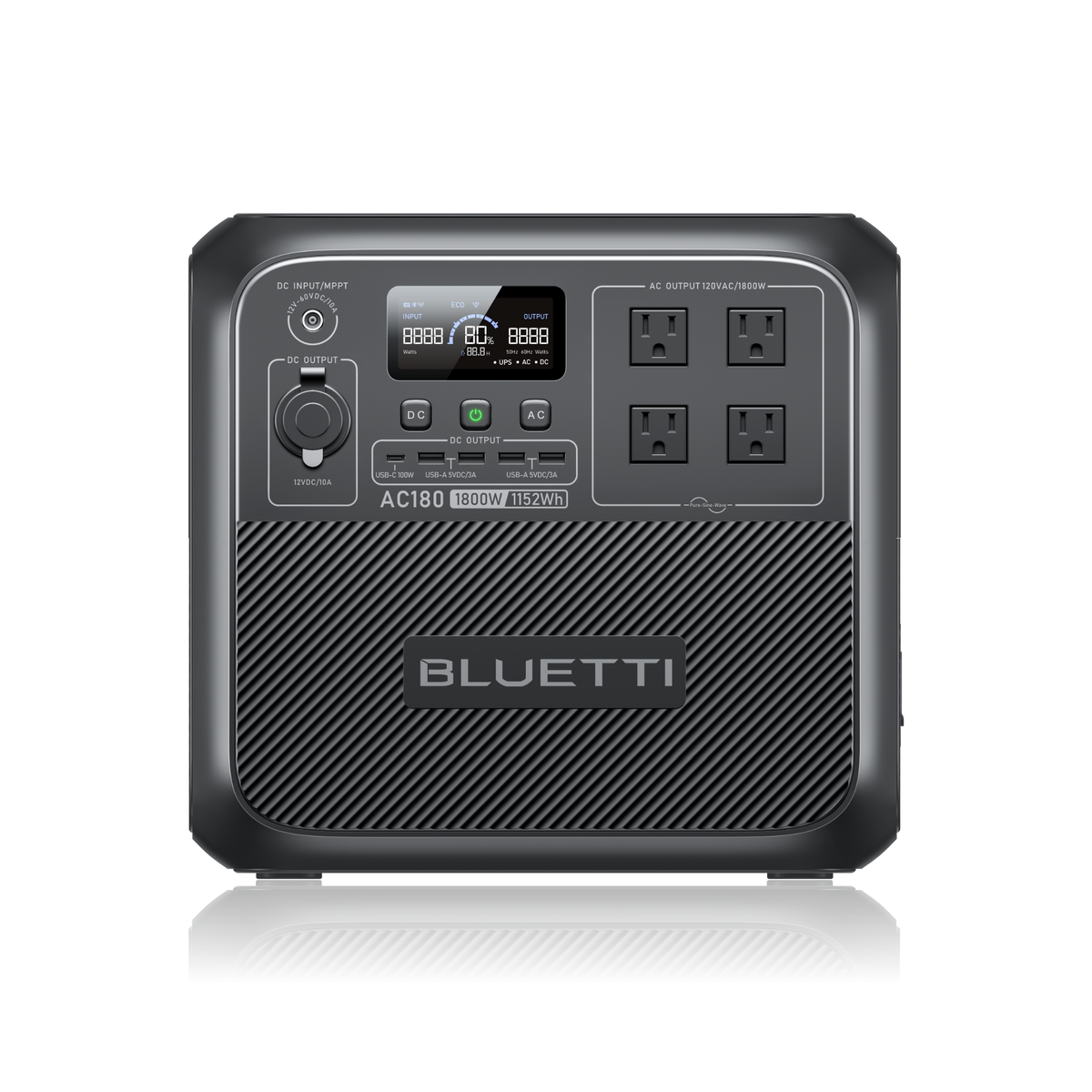 BLUETTI AC180 — US 1,152Wh model