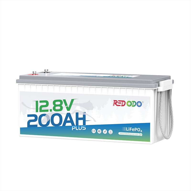 Redodo 12V 200Ah Plus LiFePO4 battery — FE-A28528N-11